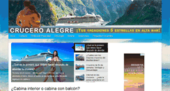 Desktop Screenshot of cruceroalegre.com